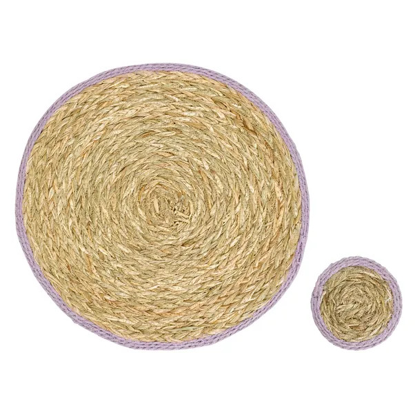 Set of 4 Pastel Grass Braid Placemats | Dunelm (migrated)