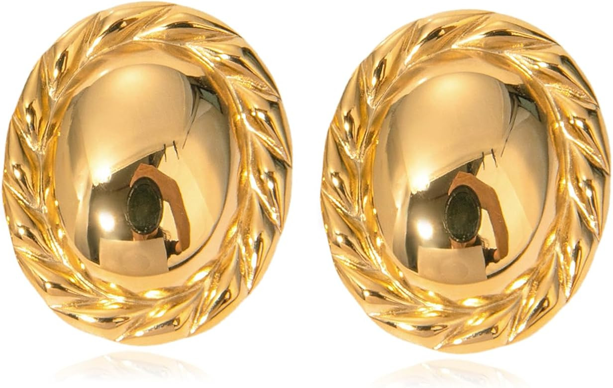 Chunky Gold Earrings for Women | Amazon (US)