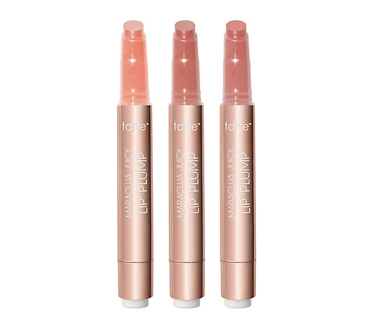 tarte Maracuja Juicy Lip Plump Special Edition Summer Essentials Trio - QVC.com | QVC