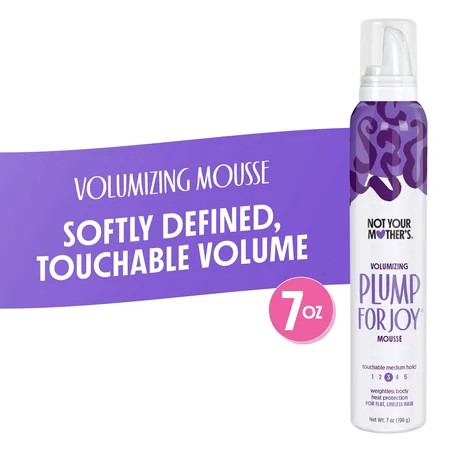 Not Your Mother's Plump for Joy Volumizing Mousse, 7 oz | Walmart (US)