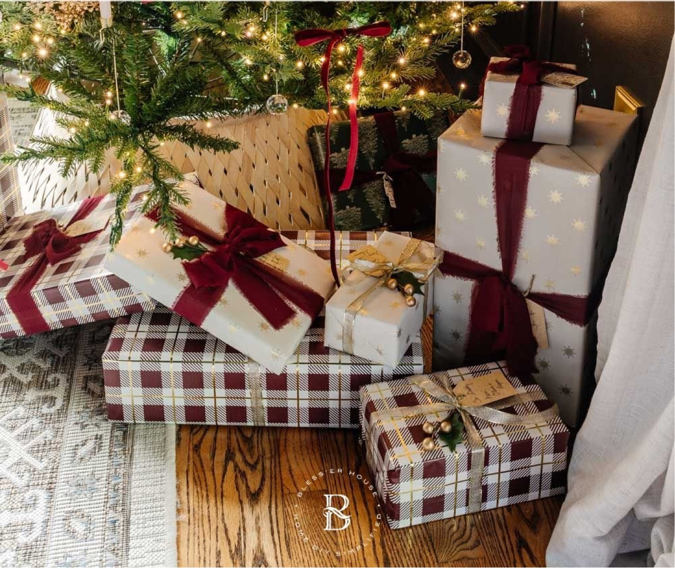 Target for the win! Still time to order and get in a couple of days! 

Gift wrap, presents, plaid wrapping paper 

#LTKHoliday