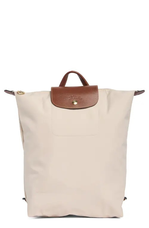Longchamp Medium Le Pliage Backpack in Paper at Nordstrom | Nordstrom