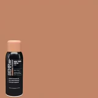 BEHR PREMIUM 12 oz. #SP-117 New Terra Cotta Flat Interior/Exterior Spray Paint and Primer in One ... | The Home Depot