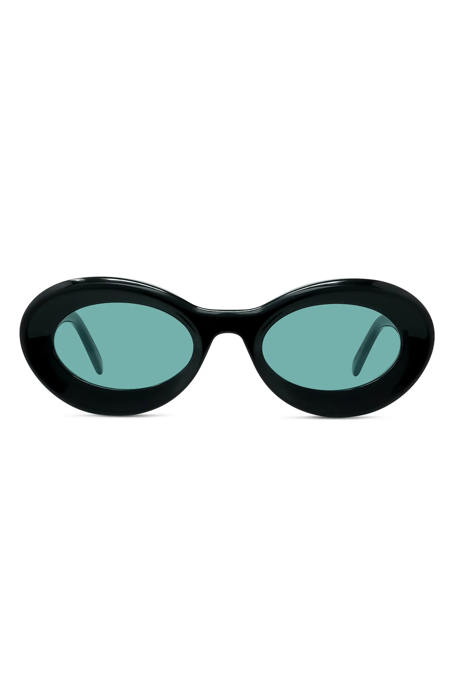 x Paula's Ibiza Small 50mm Oval Sunglasses | Nordstrom