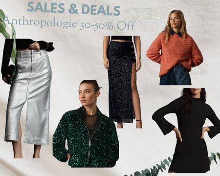 Anthropologie Cyber Monday Sale 
30-50% off sale 
Holiday - holiday outfits - Christmas look - Christmas outfit - sequins - midsize fashion - sequin jacket - jacket - gifts for her - sweater - metallic skirt - sequin skirt - maxi skirt - 

#LTKsalealert #LTKHoliday #LTKCyberWeek