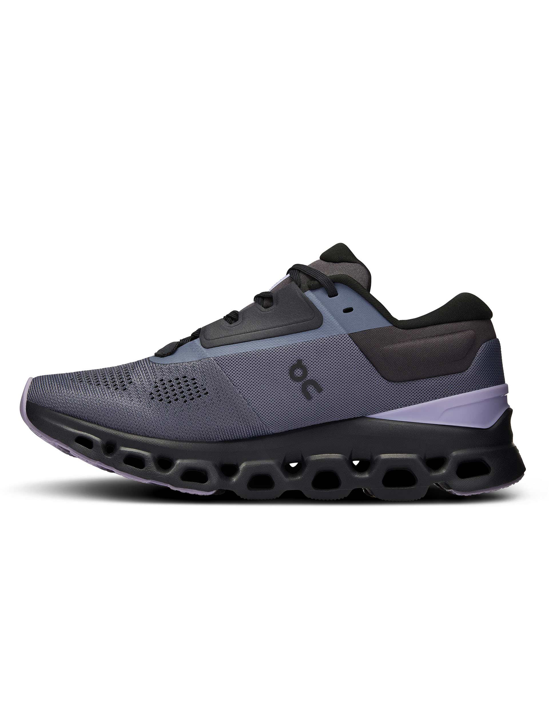 On Running | Cloudstratus 3 - Metal/Wisteria | The Sports Edit | The Sports Edit