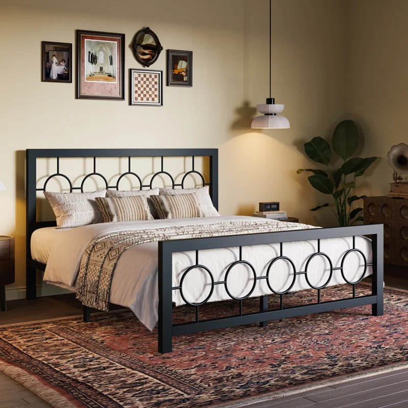 Bloneva Metal Open-Frame Bed | Wayfair North America