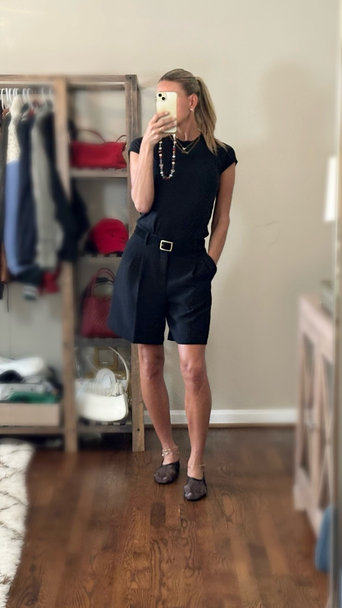 Office day in @Aritzia trouser shorts! So chic and versatile!

#LTKootd #LTKOver40