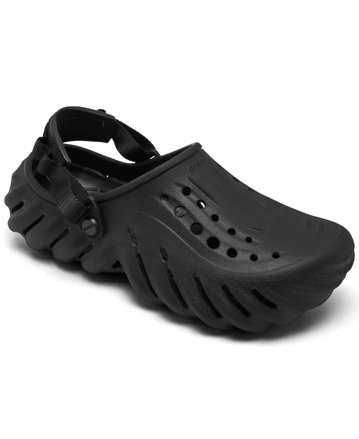 Crocs Men's & Women's Echo Clog from Finish Line - Black | Macy's