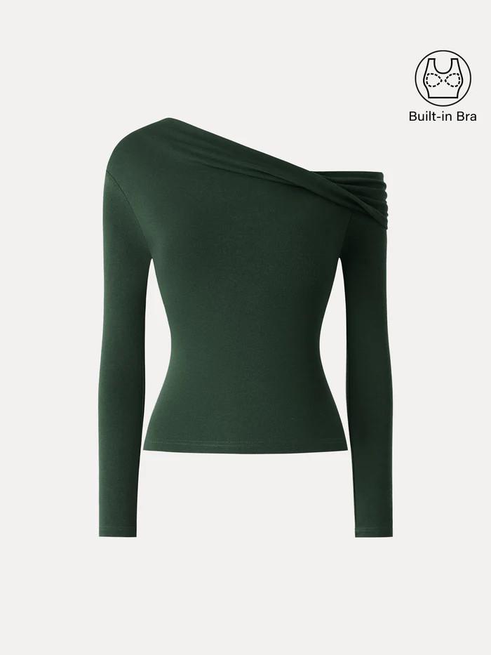 Multi-wear Versatile Necklines Long Sleeve Brami | OGLmove