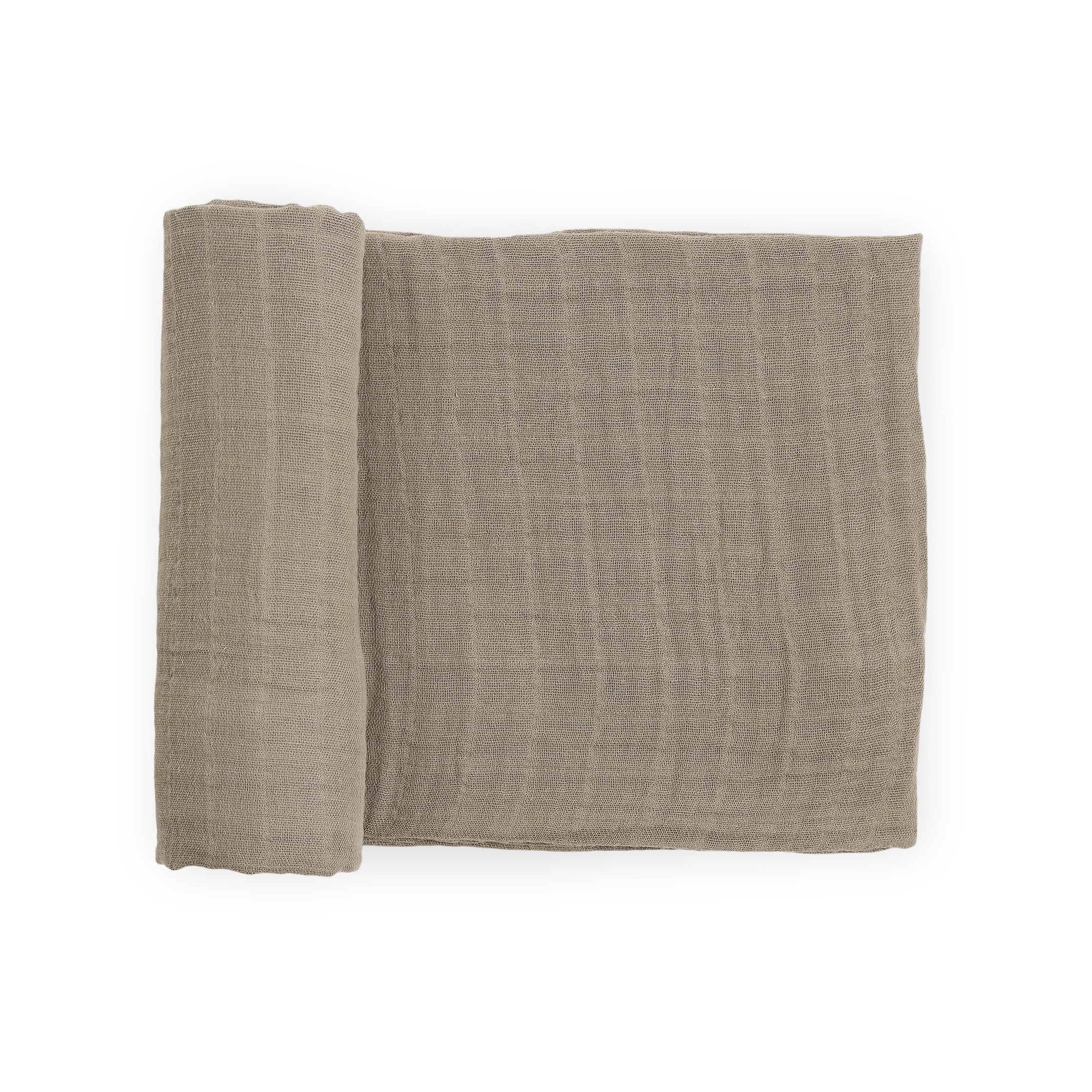 Organic Cotton Muslin Swaddle Blanket - Driftwood | Little Unicorn