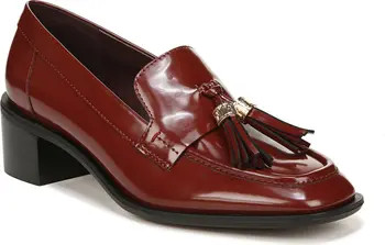 Donna Block Heel Tassel Loafer (Women) | Nordstrom