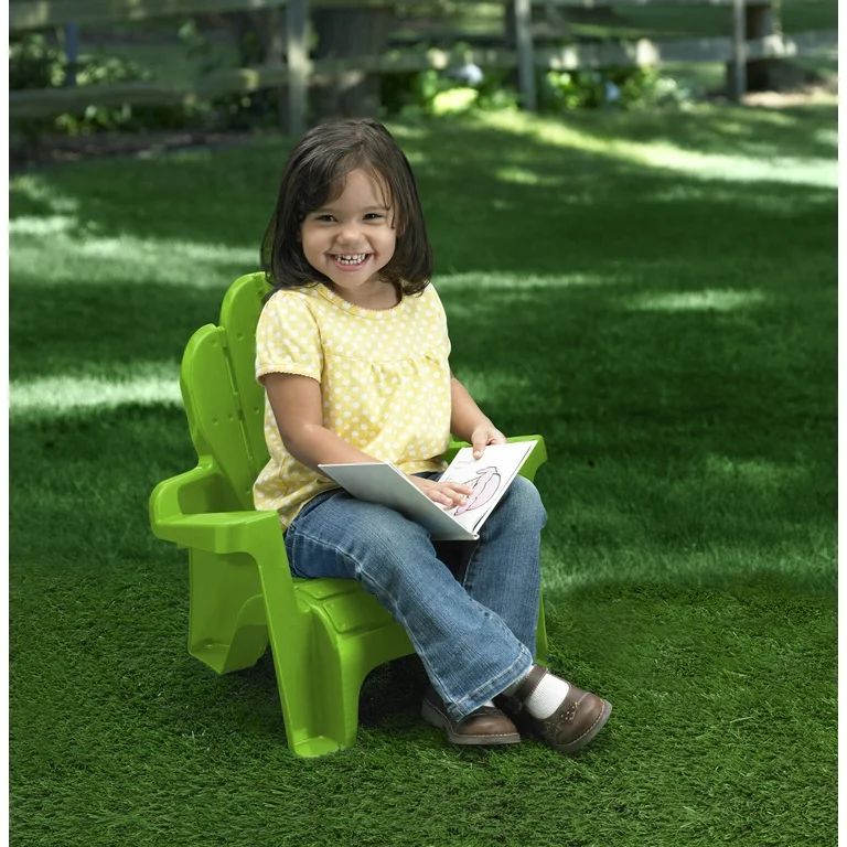 Children's Adirondack Chair Lime | Walmart (US)