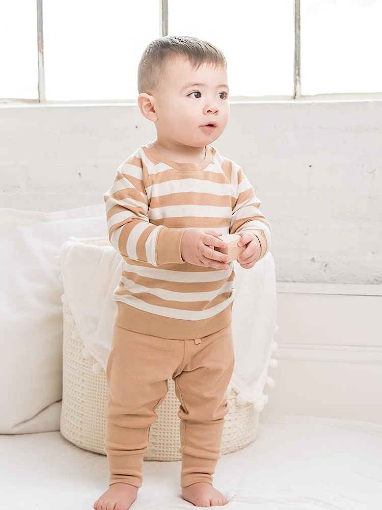 Colored Organics Baby Unisex Organic Cotton Infant Jogger Pants | Amazon (US)