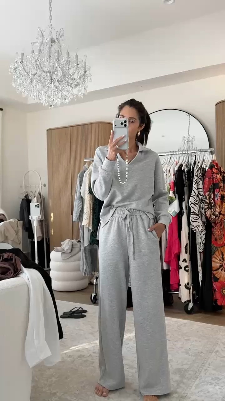 Just bought this set in another color way now that we’re going into spring. I’m just shy of 5-7” wearing the size small #stylinbaylin #aylin #set #amazon 

#LTKOver40 #LTKootd #LTKTravel