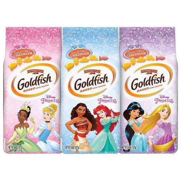 Goldfish Crackers Featuring Disney Princess - 6.6oz | Target