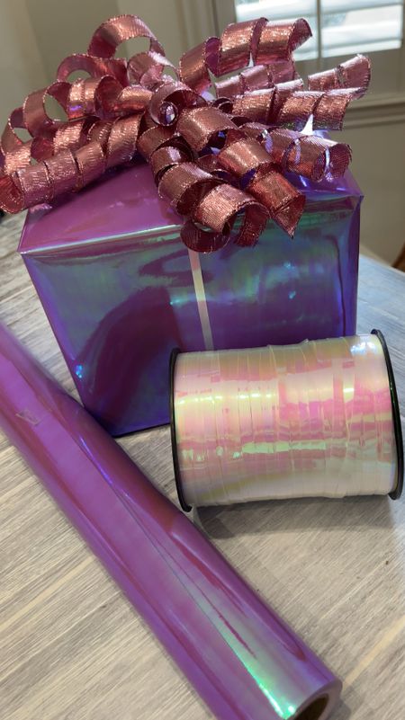 Prettiest iridescent mermaid worthy gift wrap ever! This pink purple wrapping paper is perfect for a mermaid themed gifting event. It picks up hints of so many different colors, you can use this wrapping paper for just about any occasion. 

I went with this wrapping paper for an ocean themed space. 

Wanna know what the gift is?? 🌹 hint, it’s linked. 😘

Related: birthday gift, mermaid birthday theme, sea life theme, purple, pink, birthday gift, teacher gift, teacher appreciation, iridescence, girly aesthetic, luxury, gift guide, Mother’s Day gift ideas, gifts for herr

#LTKparties #LTKstyletip #LTKGiftGuide