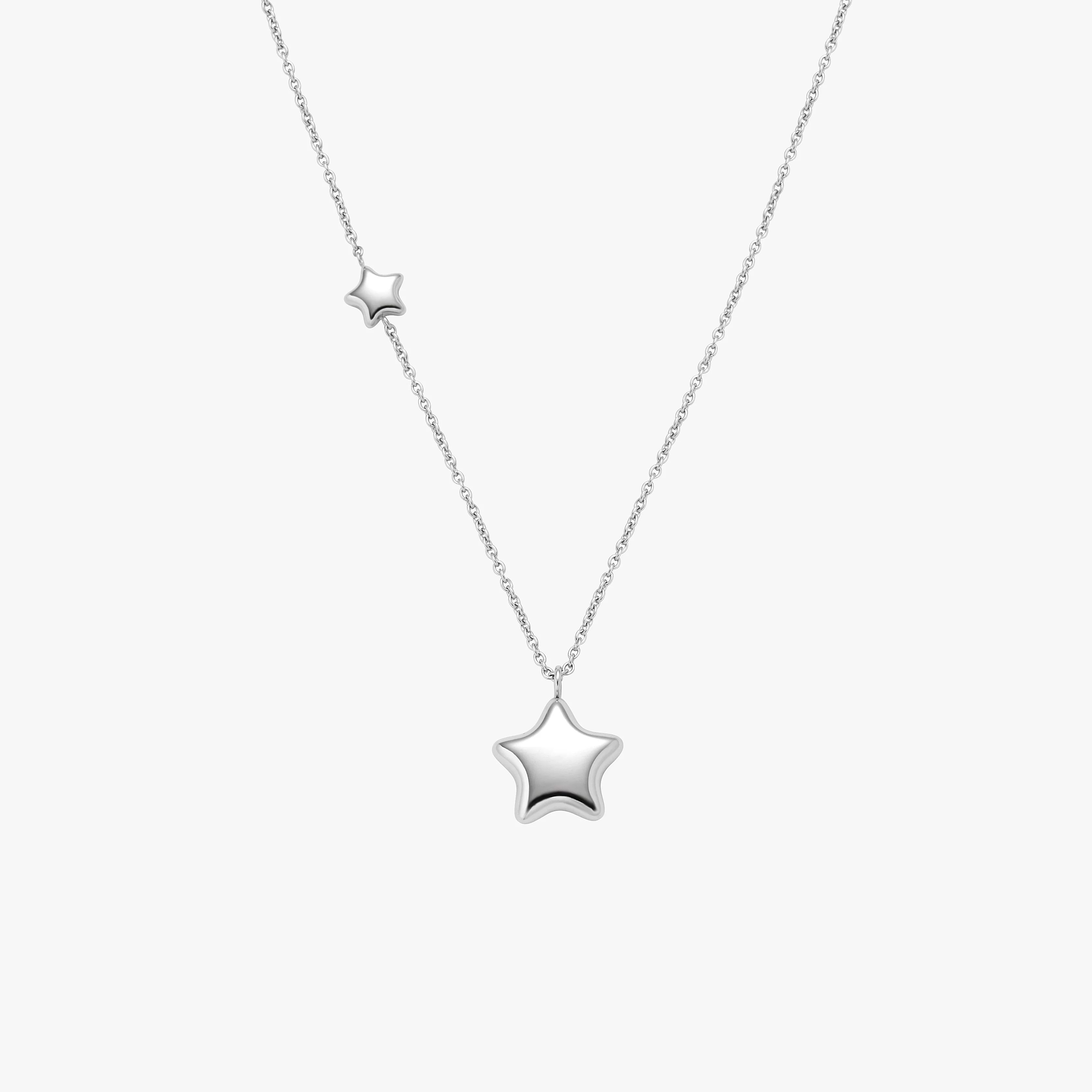 Falling Star Silver Necklace | Victoria Emerson