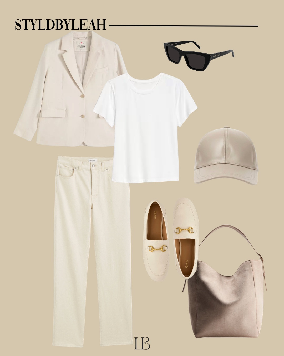 Wearing monochrome is an easy way to get dressed when you don’t know what to wear! I do t believe in the fake fashion rules so I saw feel to wear white all year round! 

#LTKootd #LTKWorkwear