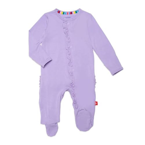 Magnetic Me Girls Modal Magnetic Baby Footie Pajamas | Silky Soft Modal Fabric | Baby Sleepers Av... | Amazon (US)
