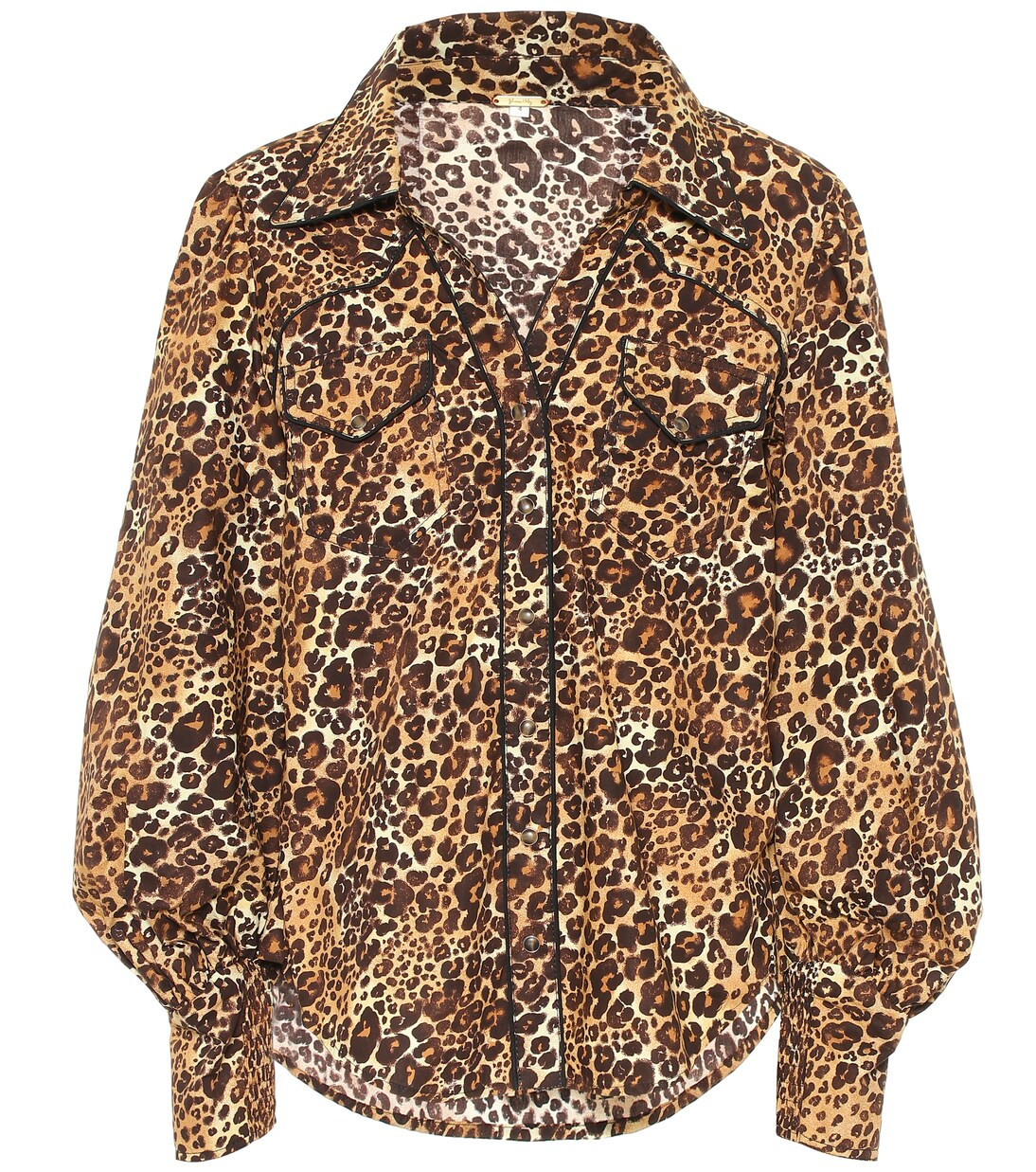 Leopard-print cotton shirt | Mytheresa (US/CA)
