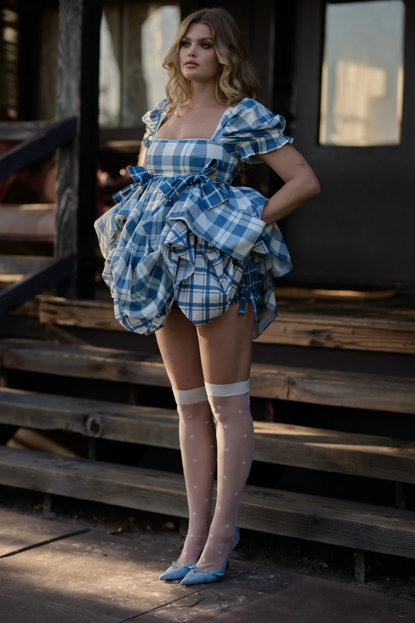 The Tea Towel Mini Love Story Dress | Selkie Collection