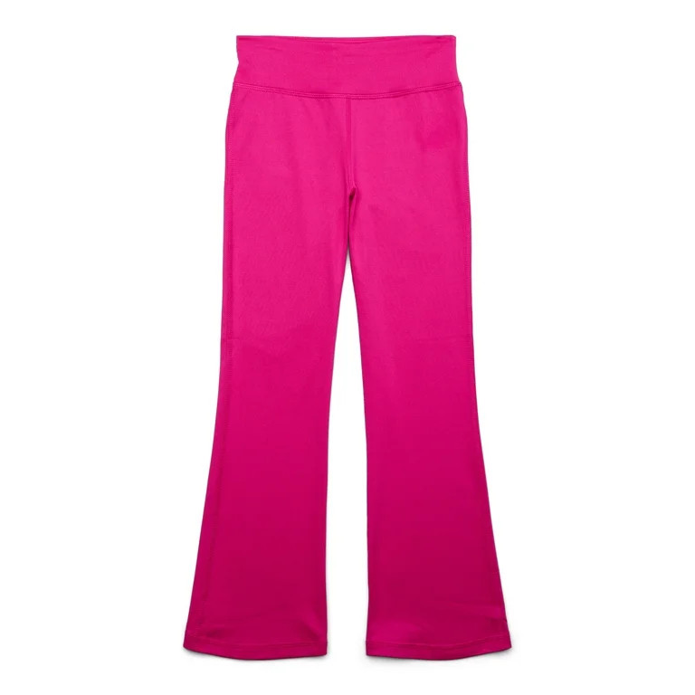 Athletic Works Girls Active Flare Leggings, Sizes 4-18 & Plus | Walmart (US)