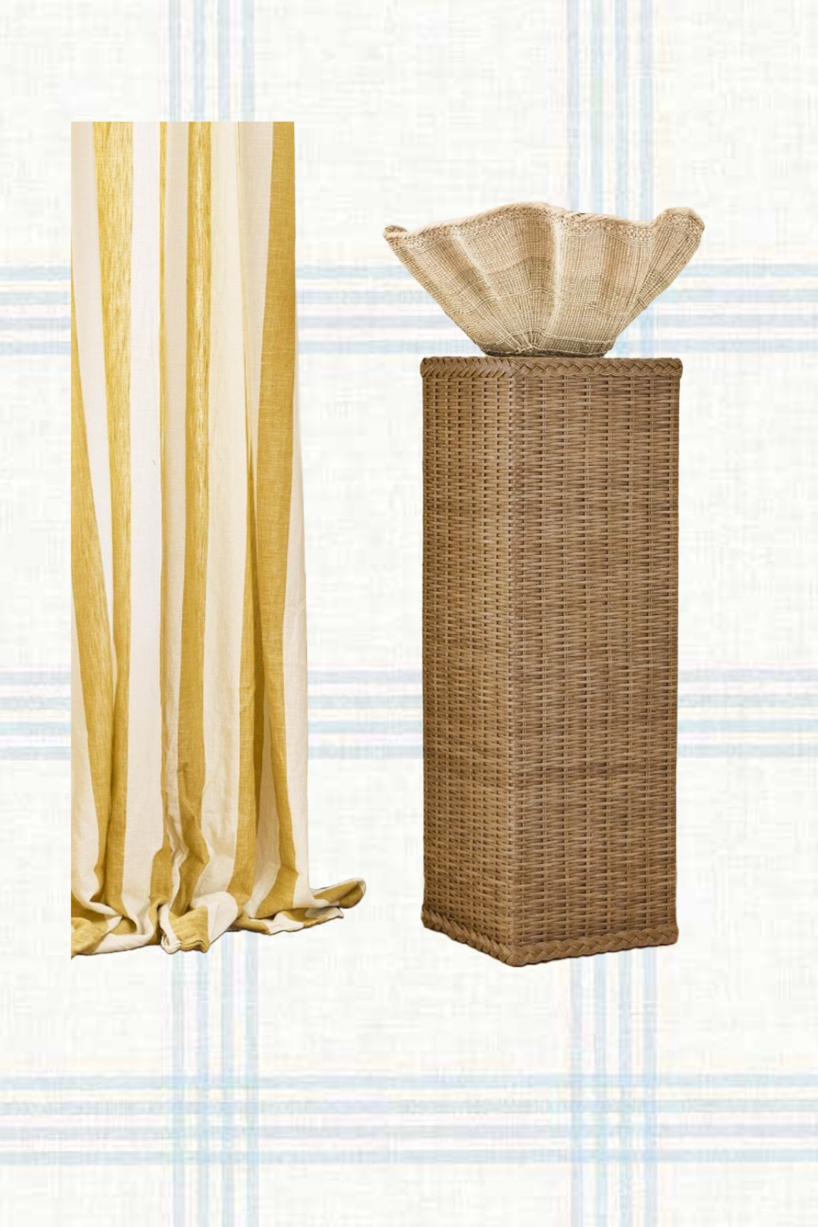 Rattan pedestal lowest price I’ve ever encountered 