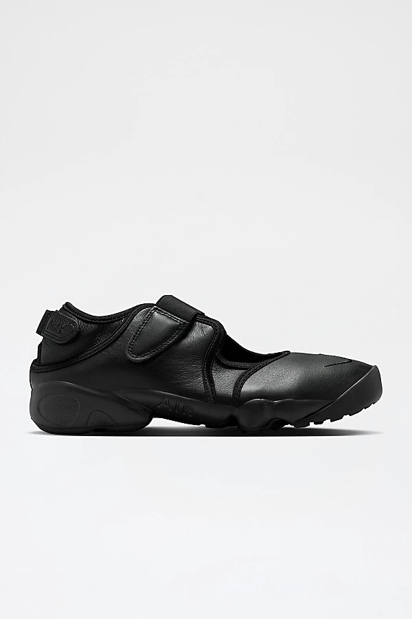 Nike Women's Air Rift Leather Sneaker in Triple Black, Women's at Urban Outfitters | Urban Outfitters (US and RoW)