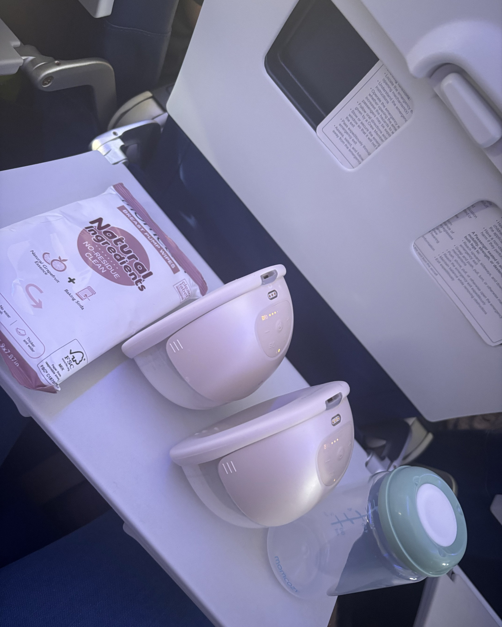 Just mom things. Pumping on a plane! 

#LTKTravel #LTKBaby #LTKBump