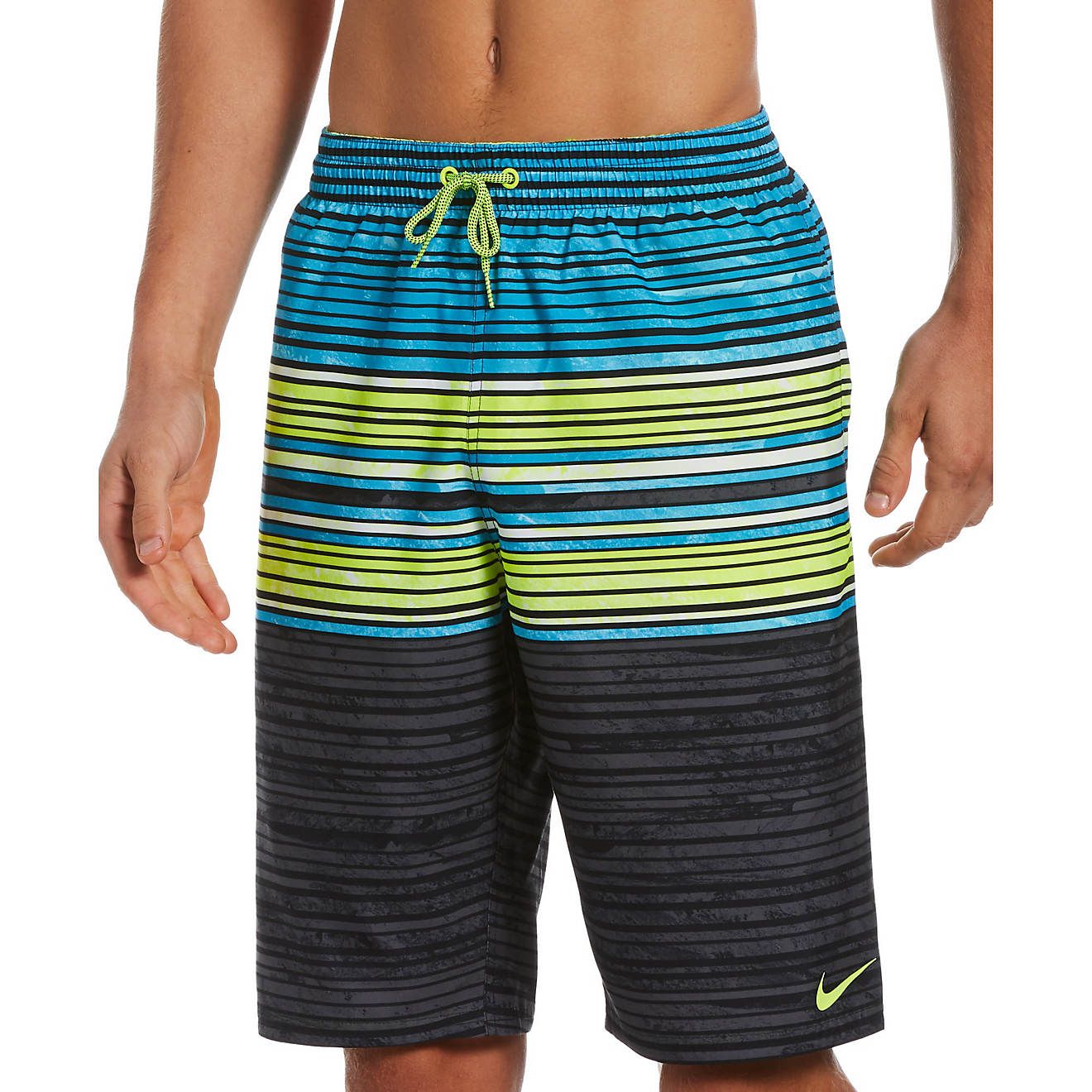 Nike Men's Swim Oxidized Stripe Breaker Volley Shorts 11 in | Academy Sports + Outdoor Affiliate