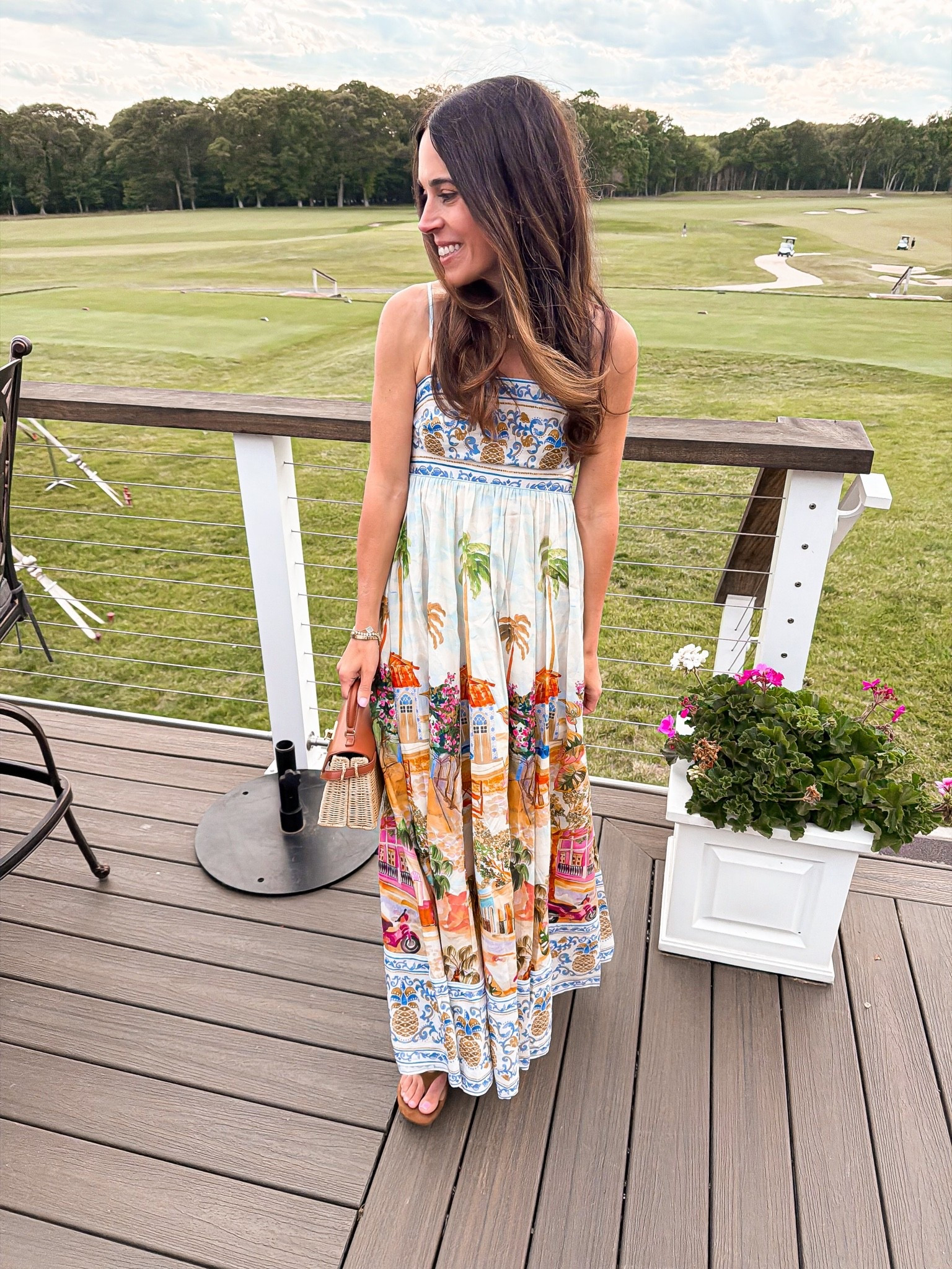 I wore it out this weekend and lost count of how many compliments I got. The colors, the print, the fit… it’s one of those pieces that makes you feel instantly put together.

If you’re looking for a beautiful summer dress for vacations, weddings, date nights, or just because… this is the one. ☀️🌴💕

#LTKOver40 #LTKSeasonal #LTKSaleAlert