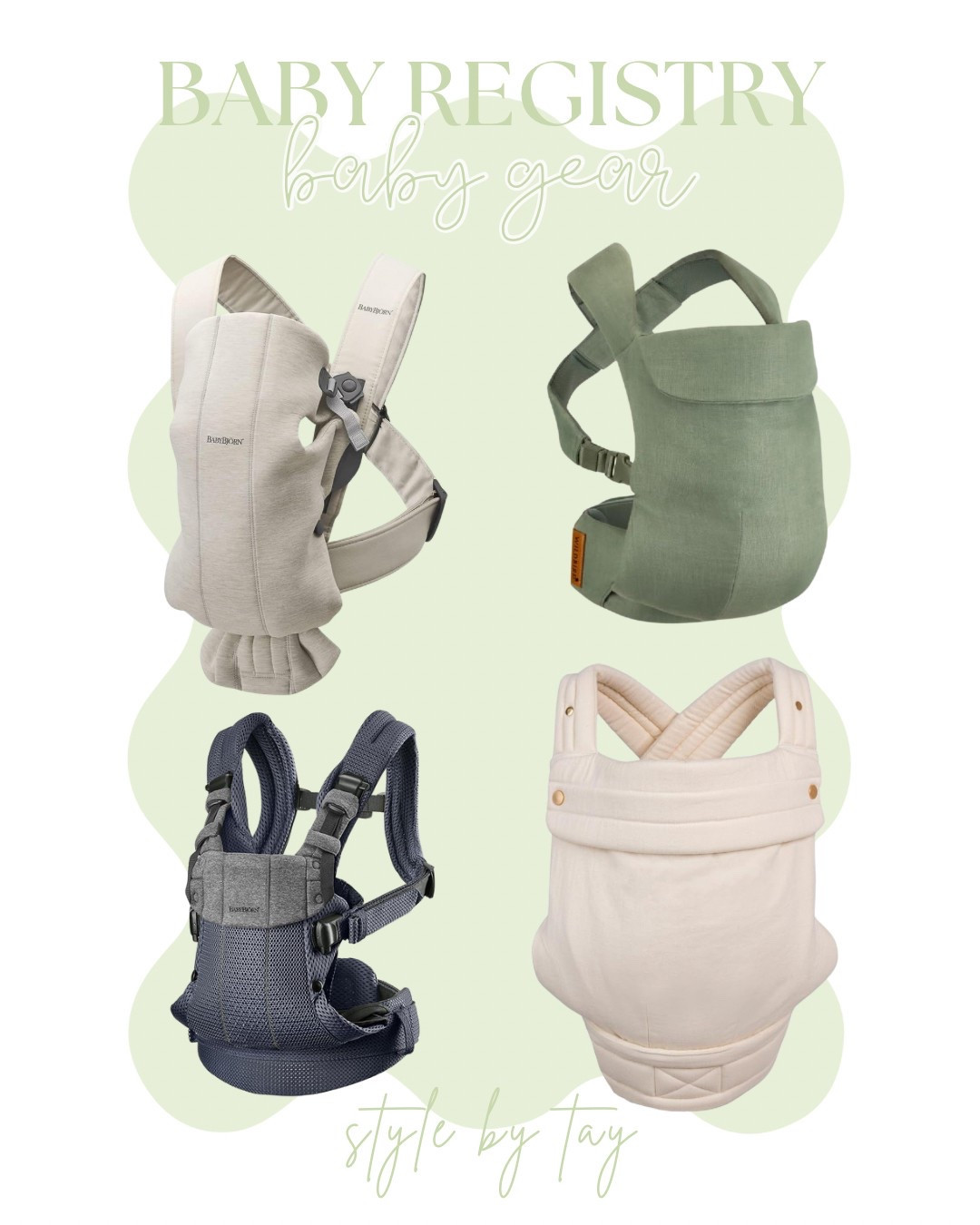 Sharing my recommended baby registry items for baby carriers as a first time mom! 

#LTKGiftGuide #LTKSeasonal #LTKBaby