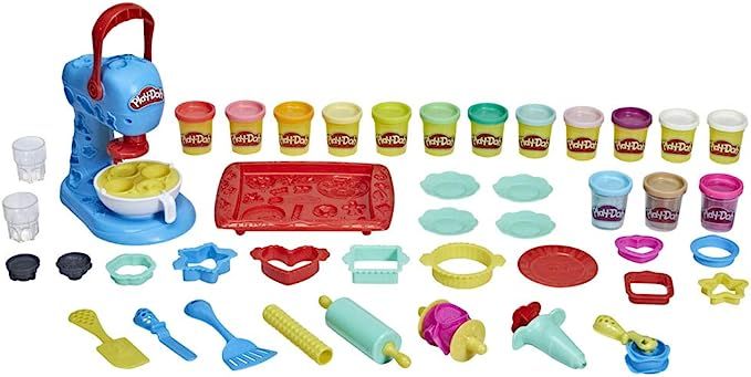 Play-Doh Kitchen Creations Ultimate Cookie Baking Playset for Kids 3 Years and Up with Toy Mixer,... | Amazon (US)
