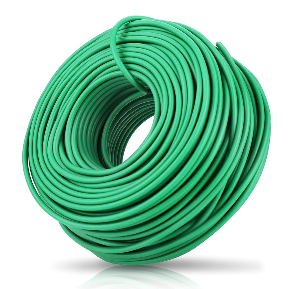 YDSL 100 Feet Soft Tie for Plants, Green Twist Garden Ties Gardening Supplies for Supporting Clim... | Amazon (US)
