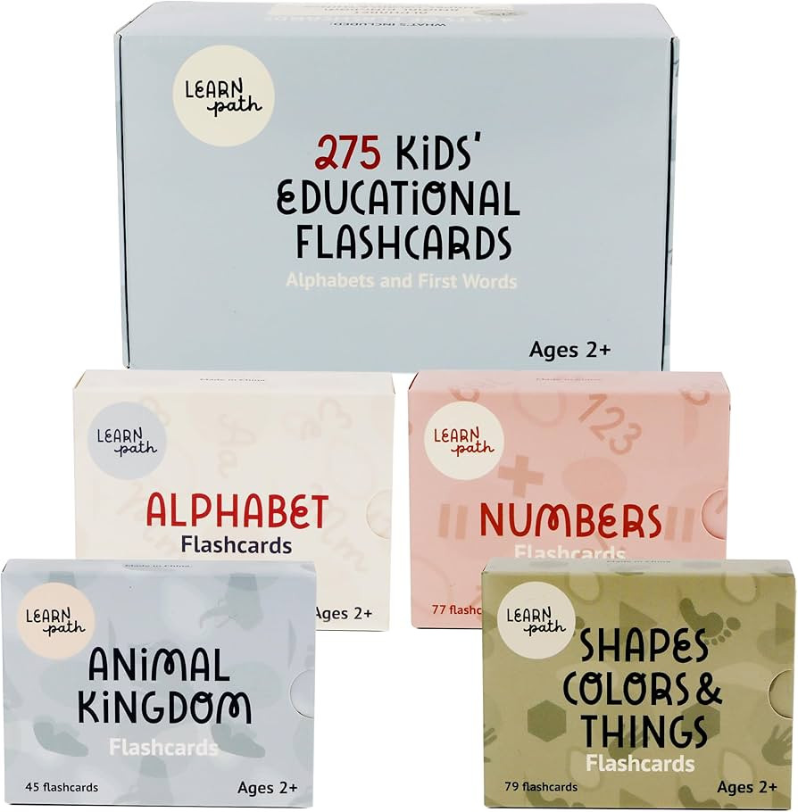 Toddler Flash Cards for Ages 2+ - Real Image 470 Flash Cards for Toddlers 3-5 Years with Illustra... | Amazon (US)