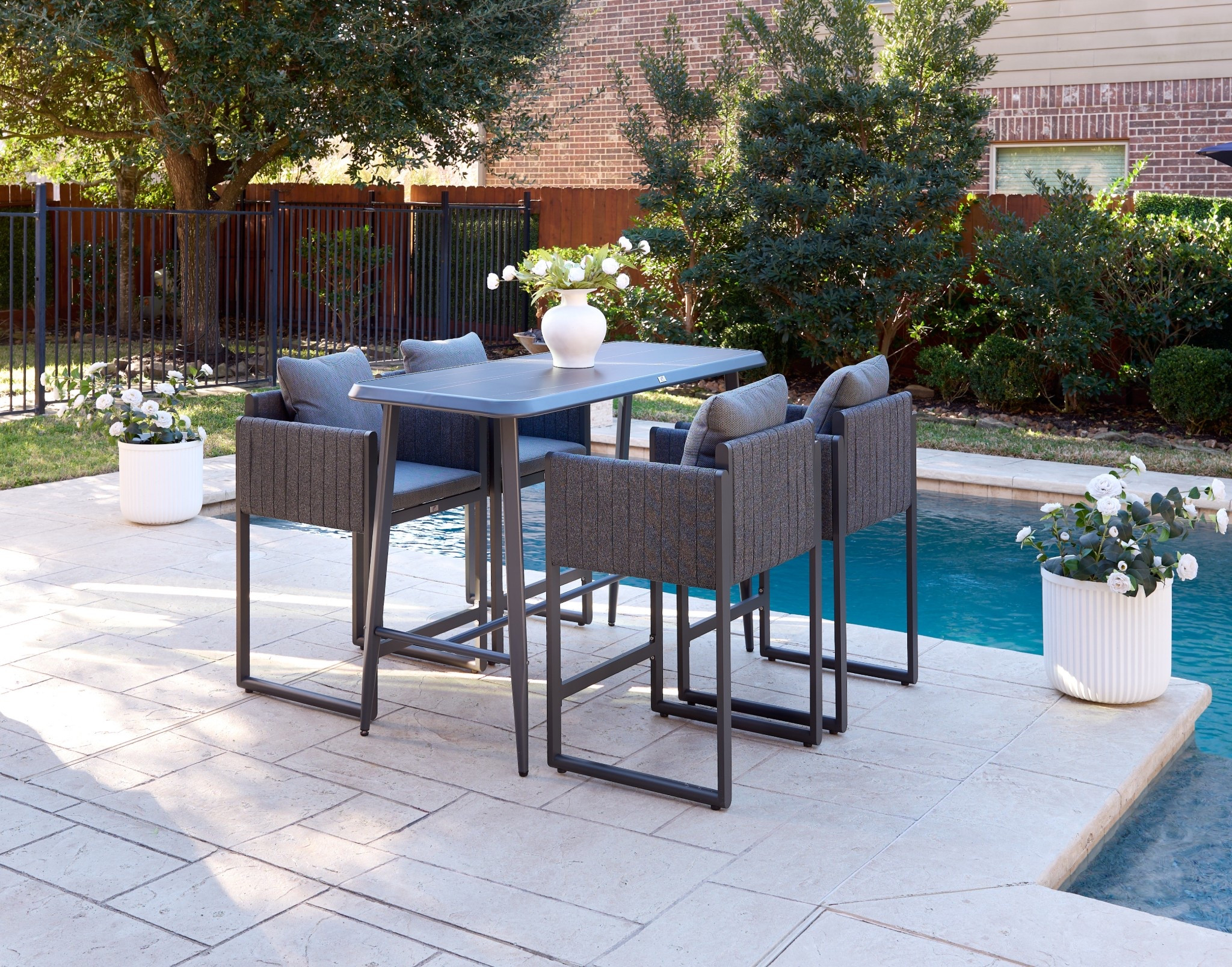 With the amount of time we spend on our patio, how did we not add a bar sooner? 🍸
These Purple Leaf stools completely changed how we use the space. Comfortable, durable, and beautifully designed, it’s now our go-to spot for hosting, unwinding, and everything in between.

Counter stool
Bar 
Outdoor furniture 
Purpleleaf 

#LTKHome