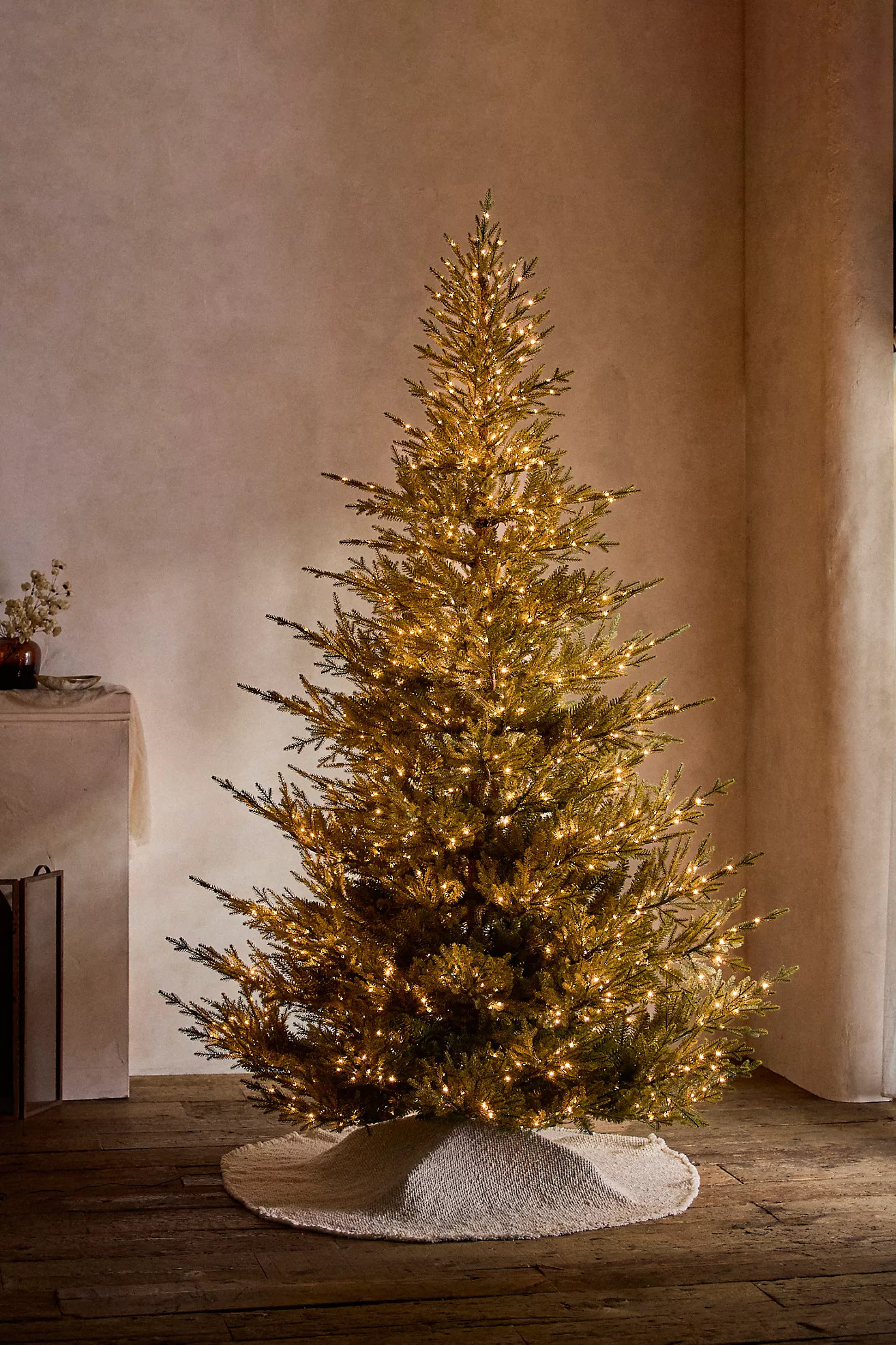 Faux Pre-Lit Norway Spruce | Anthropologie (US)