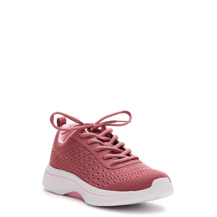 Athletic Works Women's Comfort Lace Up Sneaker, Wide Width Available | Walmart (US)