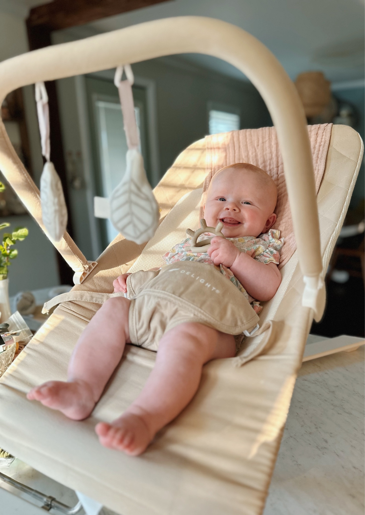 We 🫶🏻 this bouncer! It’s such a good dupe for the major name brands & is just as good. Sister loves it, obviously. ☺️

#LTKbaby #LTKhome #LTKunder50