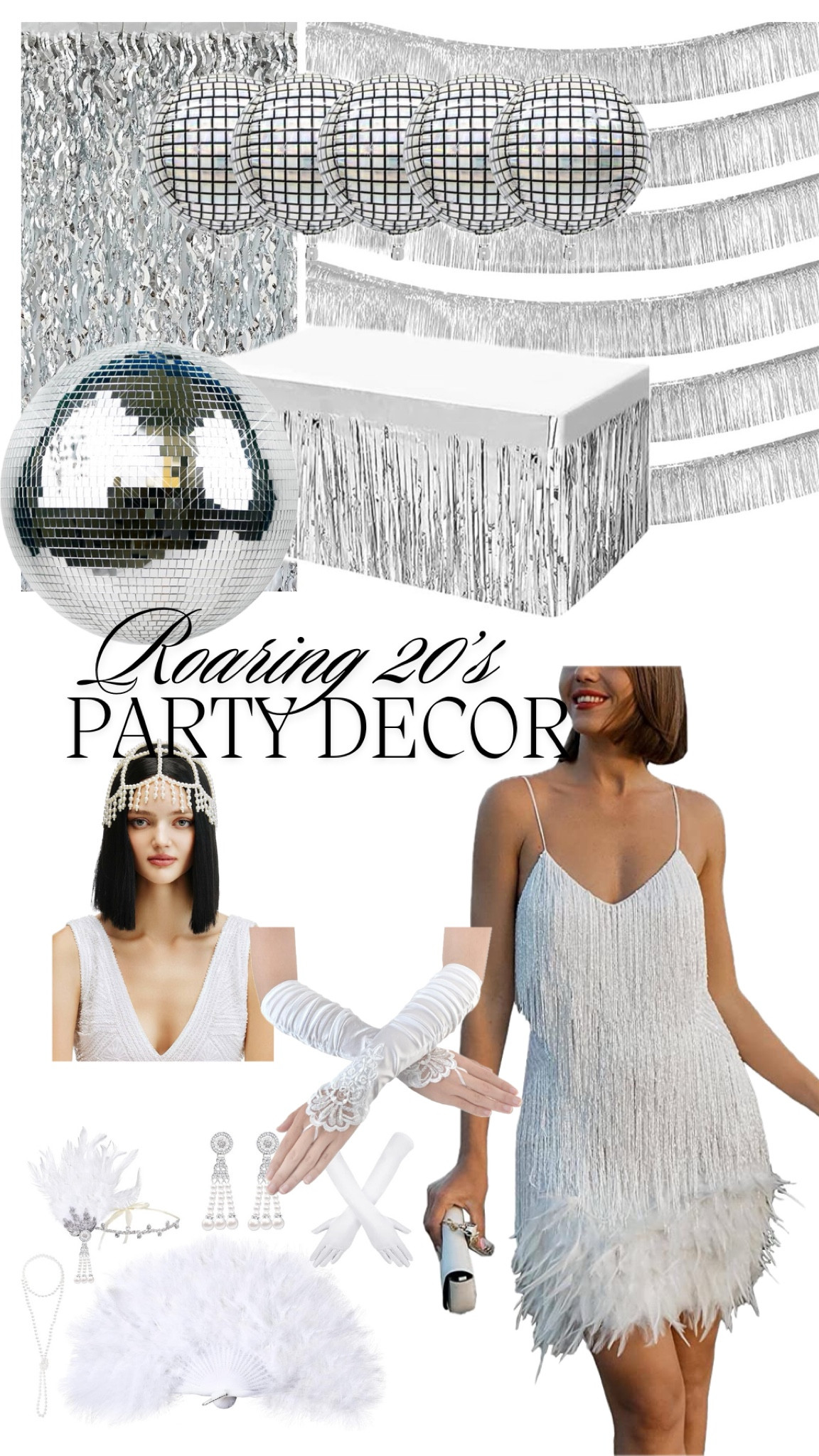Roaring 20’s party decor! Even would be great for Christmas and new years!!
Themed party decor, Amazon party decor 

#LTKHoliday #LTKSeasonal #LTKParties