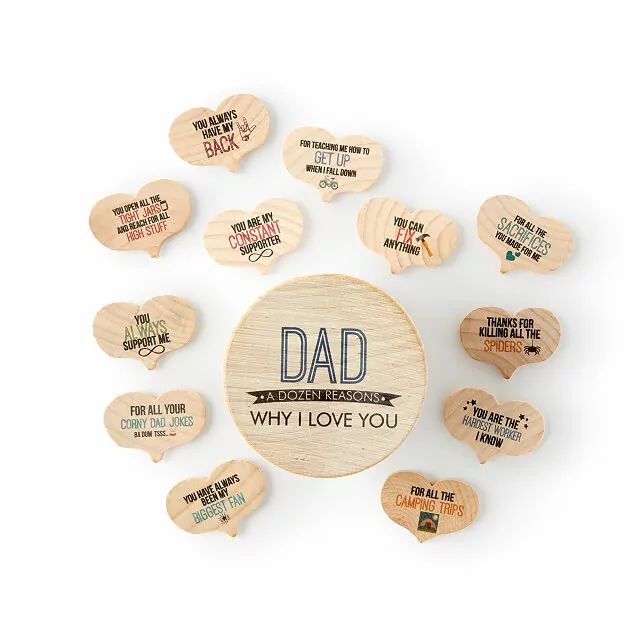 A Dozen Reasons I Love You Dad | UncommonGoods