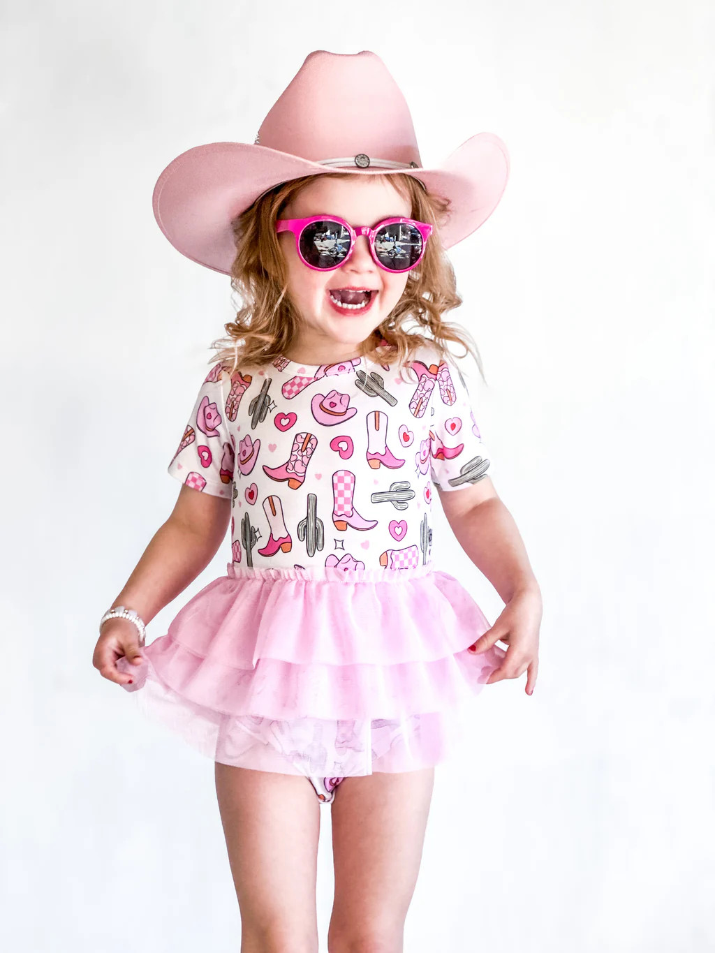 HOWDY VALENTINE EXCLUSIVE DREAM TUTU BODYSUIT DRESS | Dream Big Little Co.