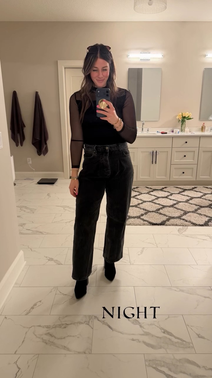 Night out all black outfit 

#LTKootd #LTKdayinmylife