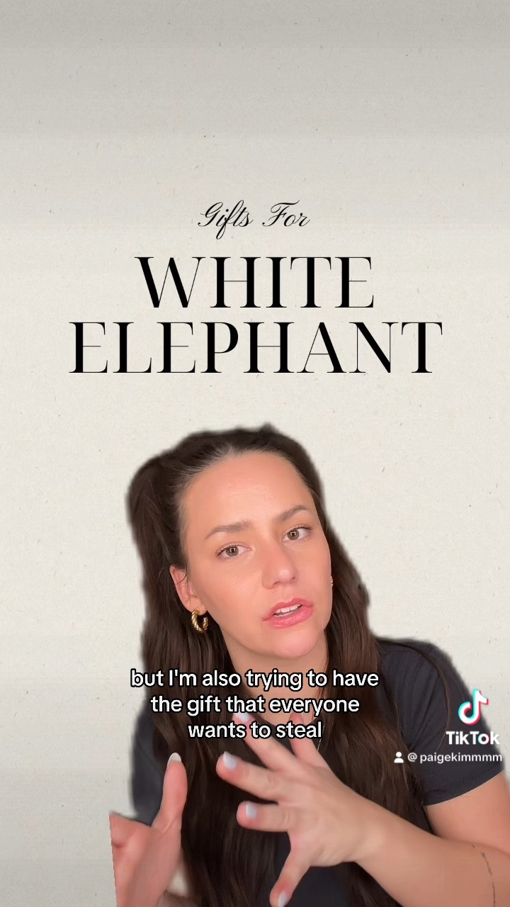White elephant gift ideas 💕🎁 

#LTKGiftGuide #LTKHoliday #LTKHolidaySale