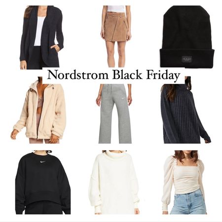 Nordstrom Black Friday cyber Monday 
Free people sweater 
ASTR the label
Blanknyc mini skirt
Barefoot dreams 
Rag and bone
Nike sale
Ltkgiftguide 