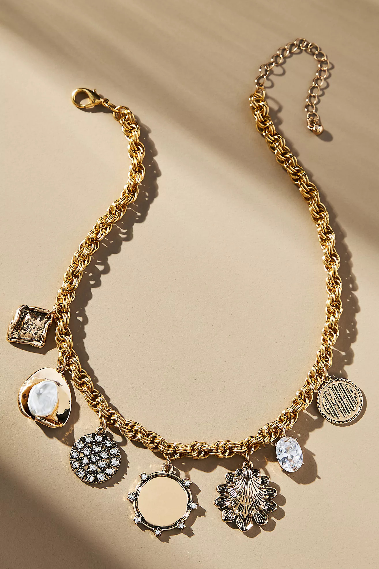 Chunky Charm Necklace | Anthropologie (US)
