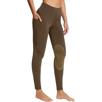 baleaf Women's Riding Pants Equestrian Breeches Knee-Patch Horse Riding Tights Horseback Belt Loo... | Amazon (US)