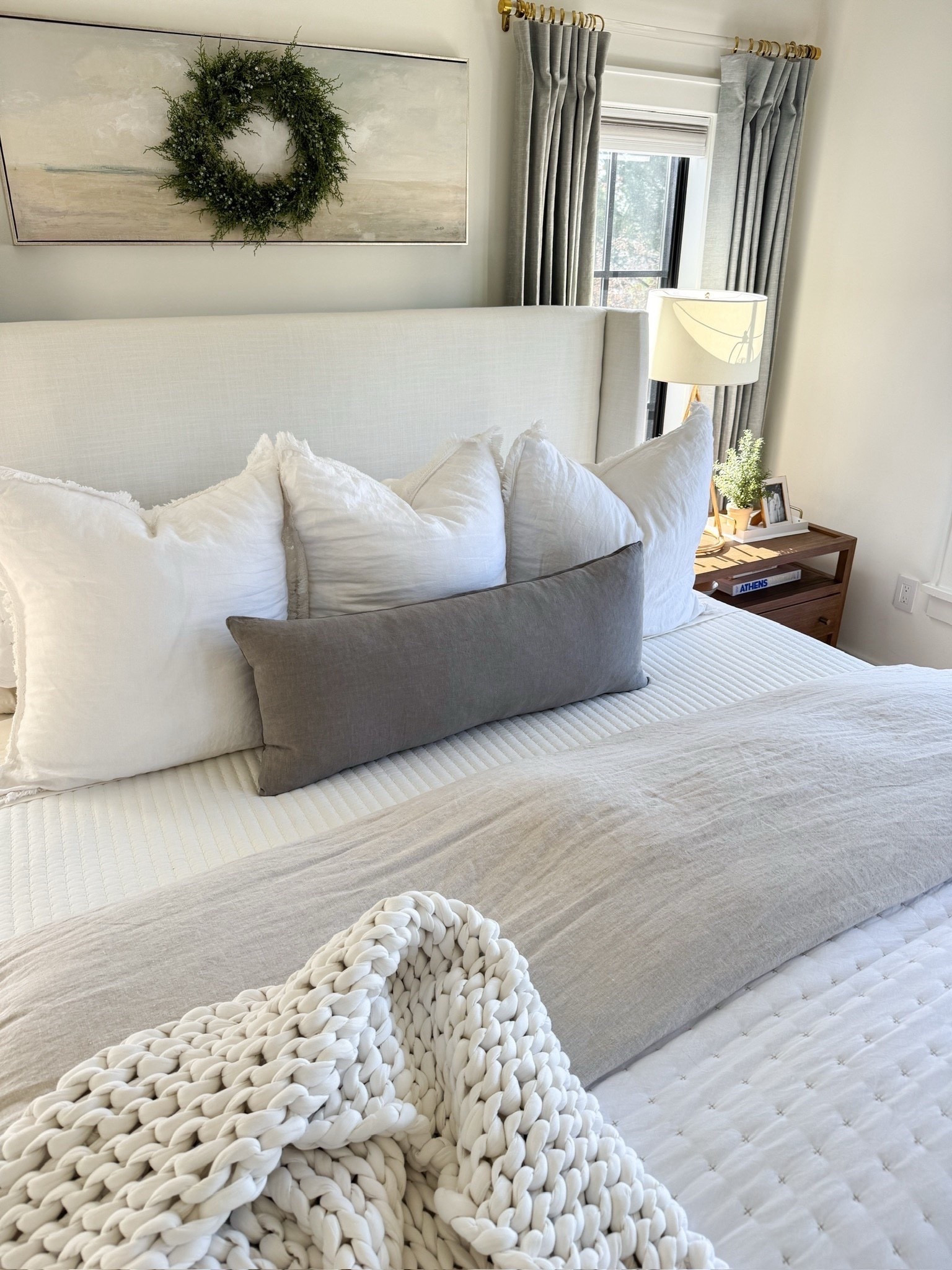Shop my neutral bedroom - decorated for Christmas! 

#LTKHoliday #LTKSeasonal #LTKHome