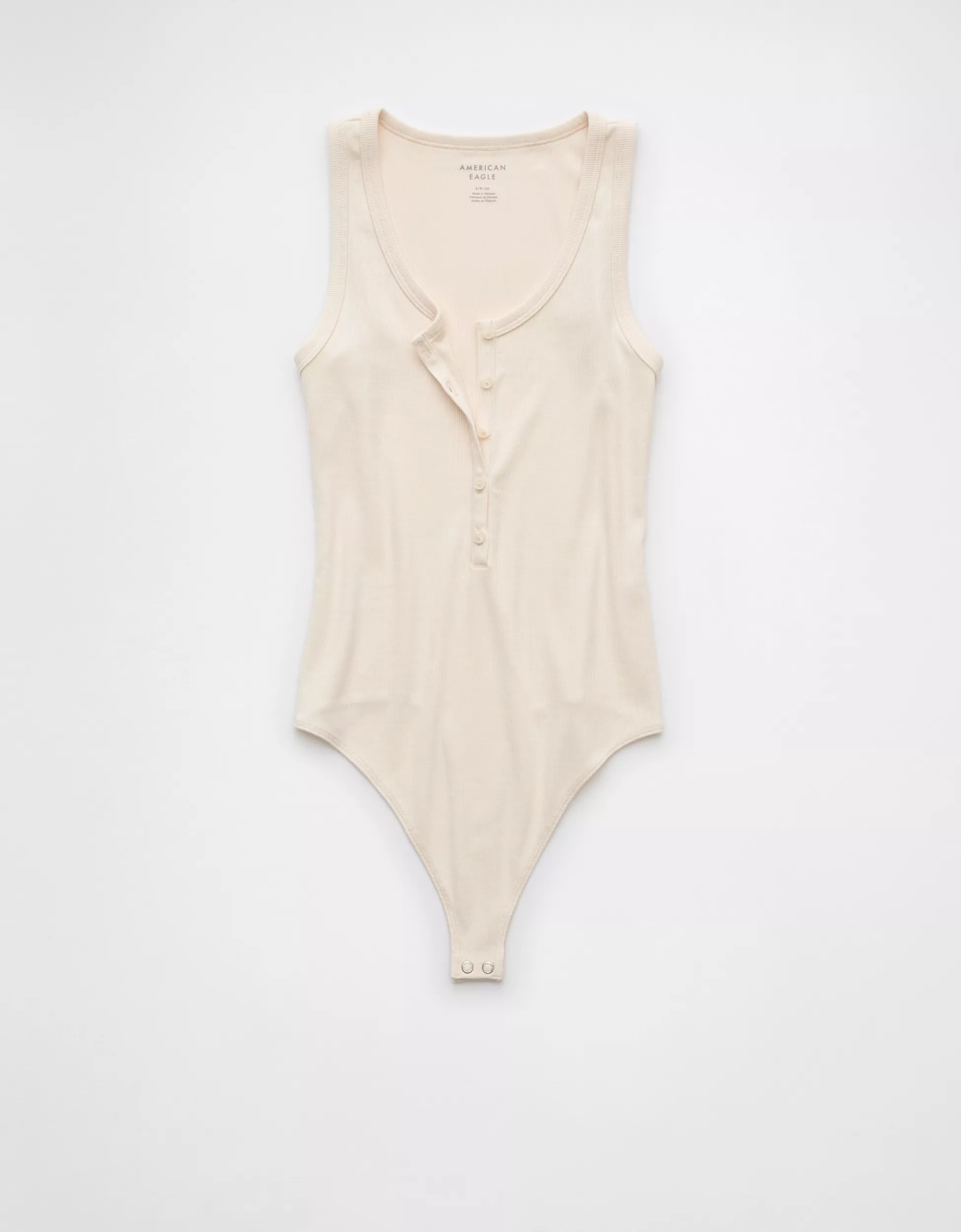 AE Henley Tank Top Bodysuit | American Eagle Outfitters (US & CA)
